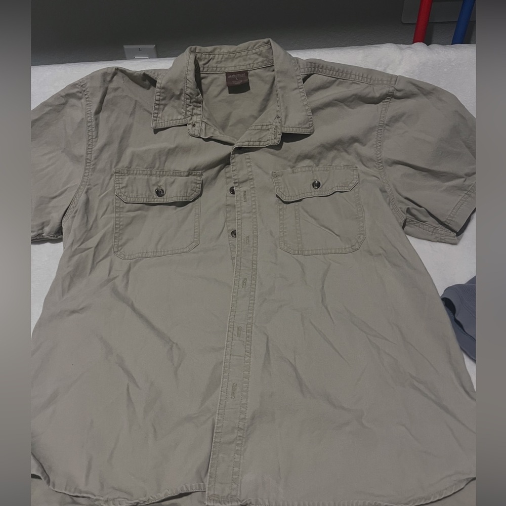 Great Northwest Clothing Company Men's Tan Shirt Jacket